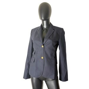 J.crew navy wool   blazer 6 (B45)